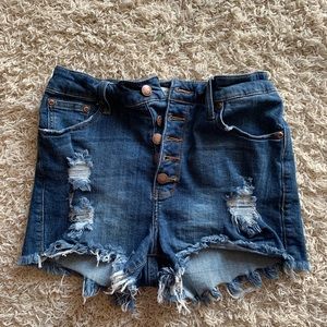 Hammer Jeans LA High Waisted Shorts